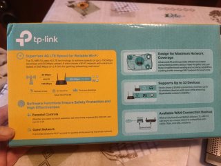 Router TP-Link TL-MR110 4G LTE