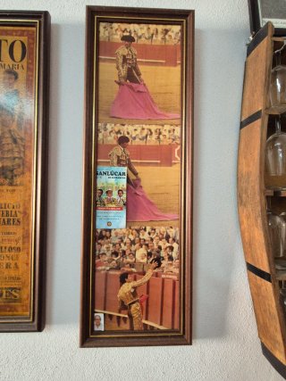 Cuadro cartel toros varios