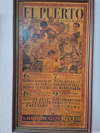 Cuadro cartel toros varios