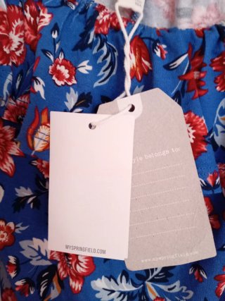 BLUSA AZUL SPRINGFIELD