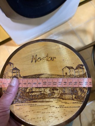 Plato decorativo Mostar