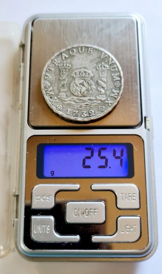 8 Reales Plata 1732 Felipe V