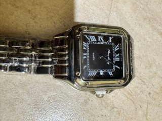 Orologio Champion Quartz Argento Quadrante Nero