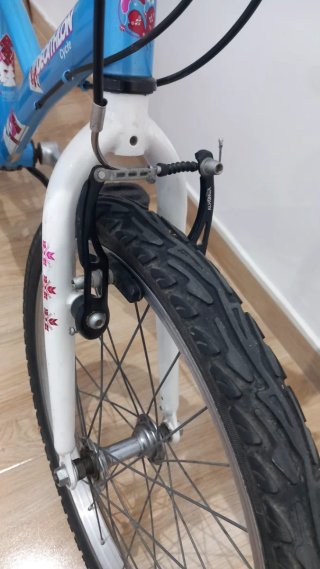 Bicicleta infantil azul Decathlon