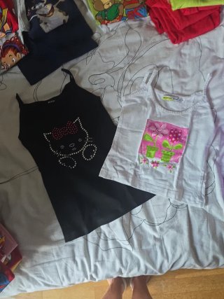 Camiseta tirantes niña talla 10