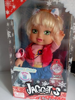 Muñeca Jaggets Megan Byte Nieve Sorpresa