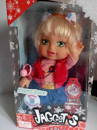 Muñeca Jaggets Megan Byte Nieve Sorpresa