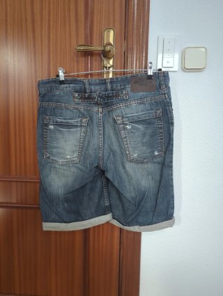 Pantalón vaquero corto Sicko azul