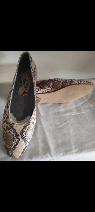 Manoletinas Martinelli Serpiente Talla 41