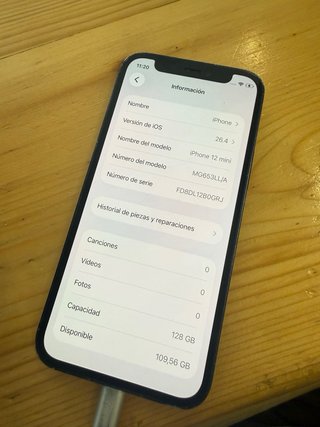 iPhone 12 mini 128GB Grigio Siderale