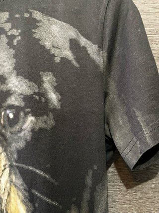 Camiseta Givenchy Perro Rottweiler Negra