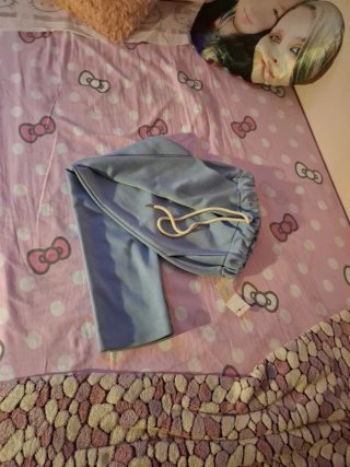 Pantalón chándal azul celeste nuevo con etiqueta