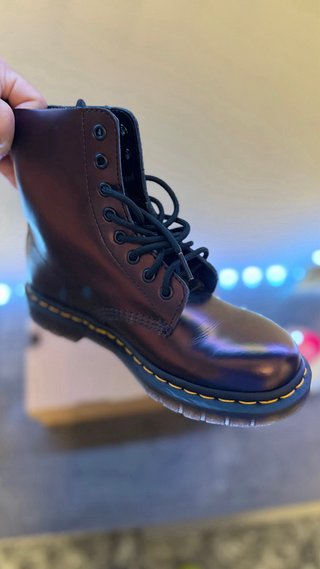 Botas Dr. Martens Púrpura Metálico