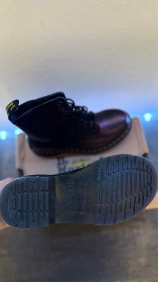 Botas Dr. Martens Púrpura Metálico