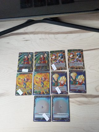 Lote cartas Dragon Ball FOIL