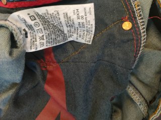 Jeans Levi's RED Uomo Blu