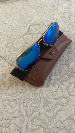 Gafas de sol Ray-Ban doradas