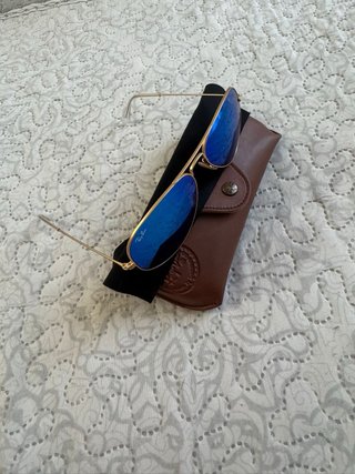 Gafas de sol Ray-Ban doradas