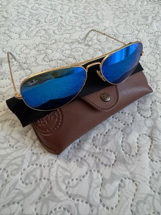 Gafas de sol Ray-Ban doradas