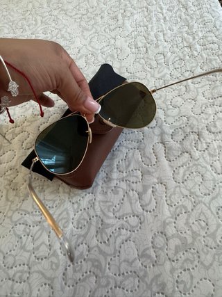 Gafas de sol Ray-Ban doradas