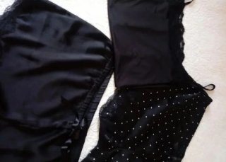 Conjunto lencería negro