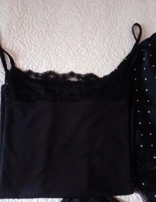 Conjunto lencería negro