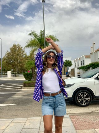 Camicia a righe Zara