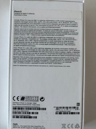 iPhone 13 Midnight de 128 GB.