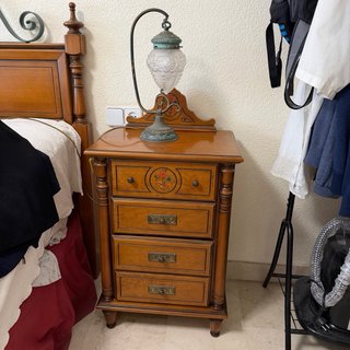 Lampara de techo y dos lamparas de dormitorio