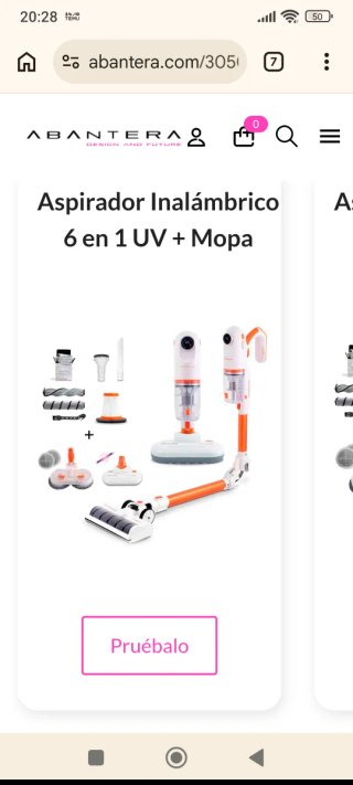 Aspirador Abantera 25KPA. Acepto Oferta razonable.