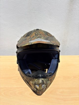 Casco Moto Integral VR1 Camuflaje Talla L
