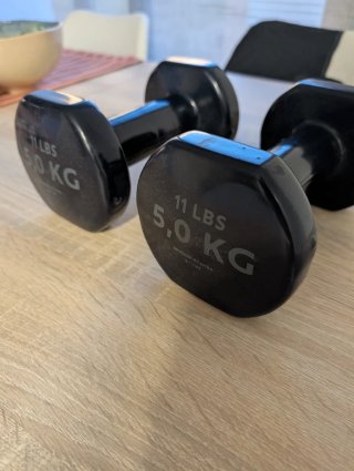 Pack 2 mancuernas 5 kg