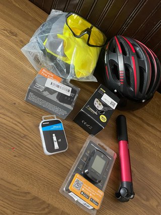 Accesorios Bicicleta/Patin: Casco, Gafas, Luz
