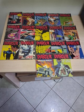 Lotto 32 Fumetti Diabolik - Albi misti vari anni