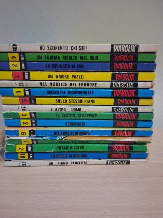 Lotto 32 Fumetti Diabolik - Albi misti vari anni