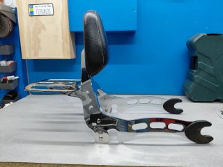 Asiento y Respaldo Pasajero Indian Scout Sixty