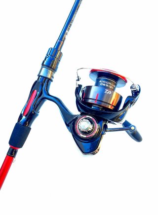 Equipo Pesca Spinnig Daiwa Fuego, Caña y Carrete