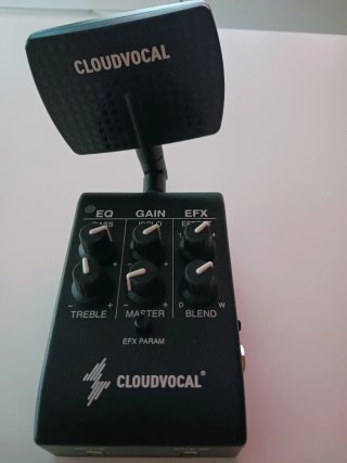 Cloudvocal, Micrófono Inalámbrico Dorado para Saxo