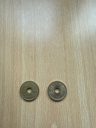 25 Pesetas 1996 Castilla La Mancha