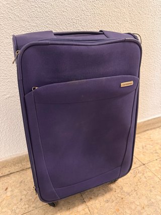 Maleta Samsonite Morada Ruedas