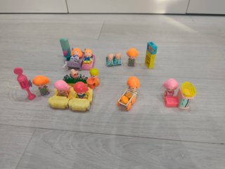 Juego Muñecos Plástico Pequeños