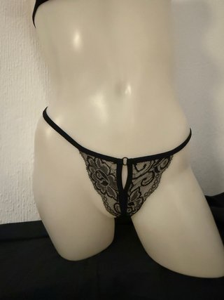Lencería Sexy Encaje Negro Talla Única