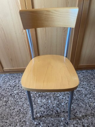 Mesa de cocina madera y sillas/taburetes