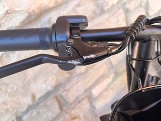Bicicleta Eléctrica Plegable Negra 400W