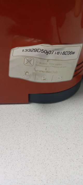 Nespresso D'Longhi Essenza Roja (Piezas/repuestos)