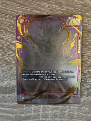 Carta Dragon Ball Super Son Goku FB04-129 SCR