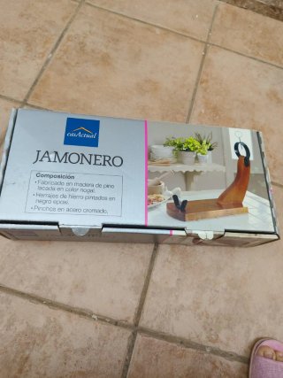 Soporte Jamonero de Madera