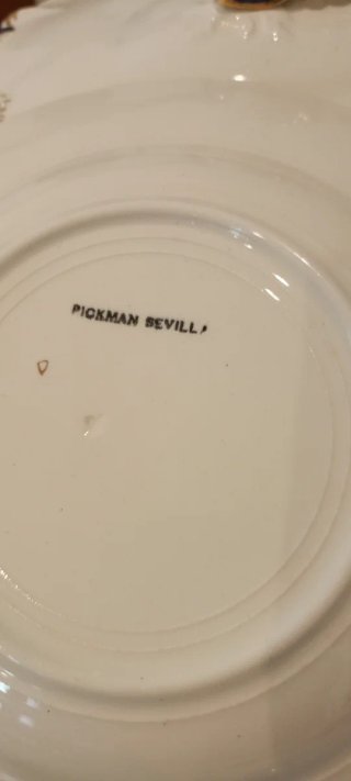 Sopera Pickman La Cartuja Aprox. 1900