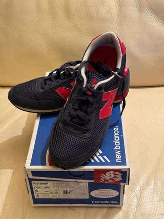 Zapatillas New Balance U410MNR Azul/Rojo Talla 38