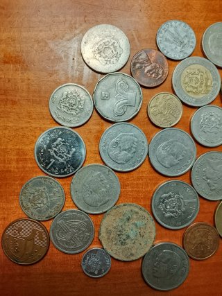 Lote de monedas antiguas